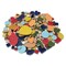 Jennifer’s Mosaics Ceramic Assorted Shapes Tiles - Mixed Shapes, 1 lb